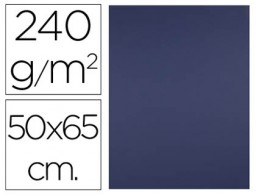 Cartulina Liderpapel 50x65cm. 240 g/m² azul zafiro